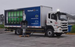 cargo electric y byd estrenan el primer camion electrico de alto tonelaje en walmart grafico 13000