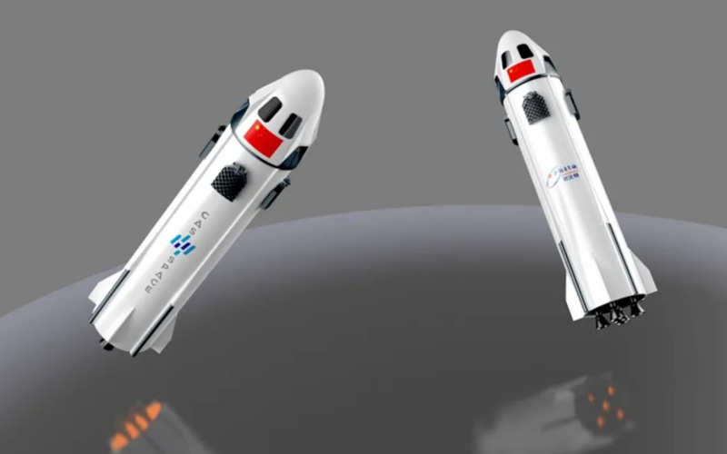 una empresa china apuesta por el turismo espacial suborbital con un diseno de cohete familiar grafica 13011