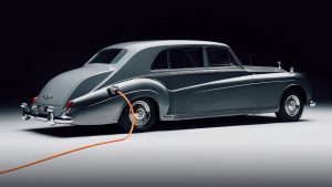 Figura 1. Rolls-Royce Phantom convertido a eléctrico