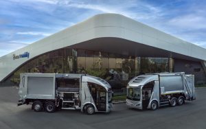 el grupo irizar expone su innovador camion electrico en la feria internacional solutrans grafica 13447