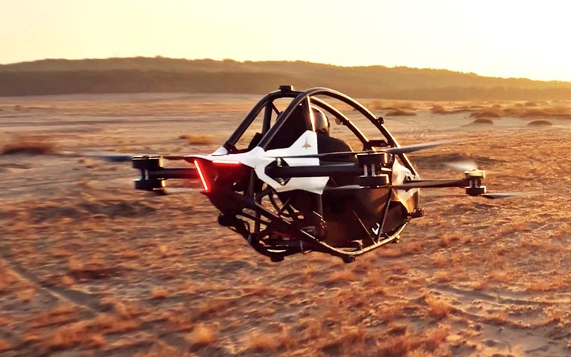 los 10 aviones electricos de despegue y aterrizaje vertical mas avanzados del mundo Jetson One 13822