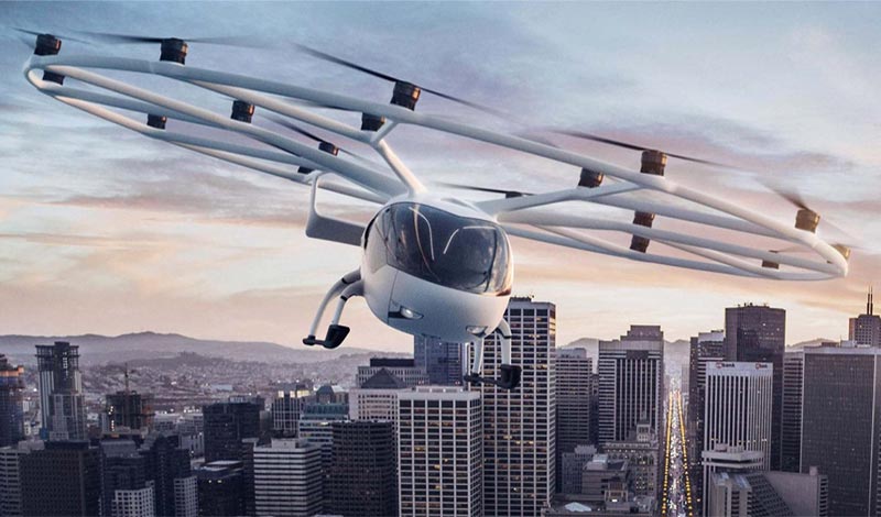 los 10 aviones electricos de despegue y aterrizaje vertical mas avanzados del mundo Volocopter 2X 13822
