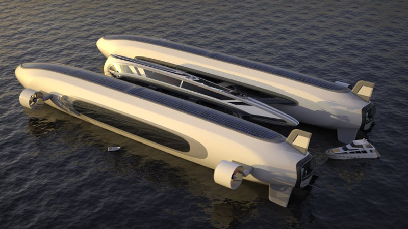 alucinante le presentamos al air yacht un catamaran que flota por el cielo grafica2 13986