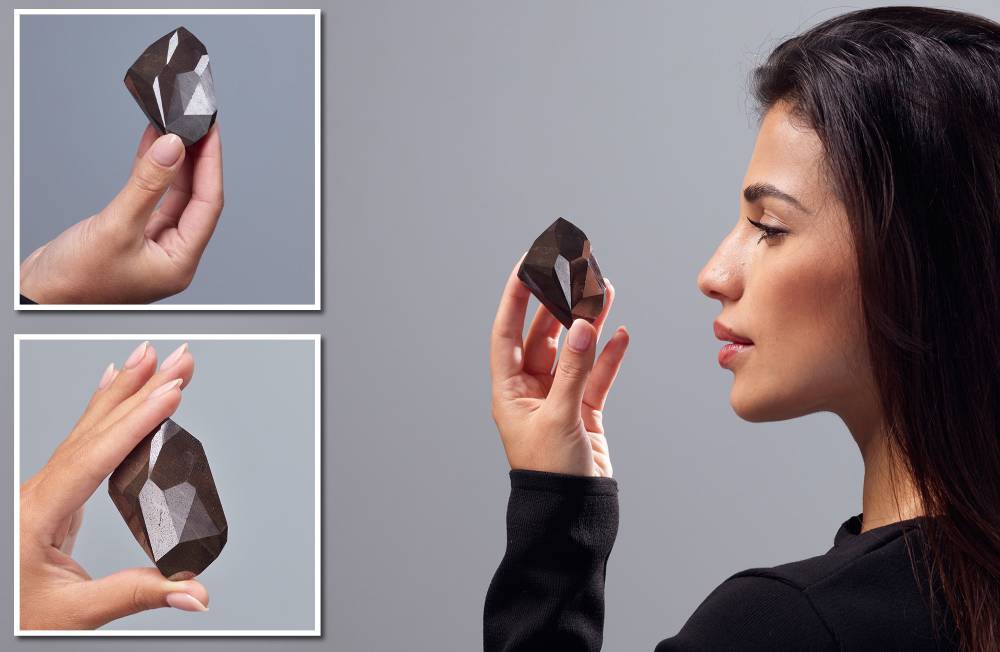 Figura 1. El Enigma, el mayor diamante negro