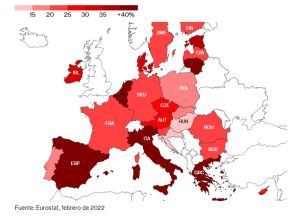 Inflacion Energetica. Los precios en toda Europa se disparan.