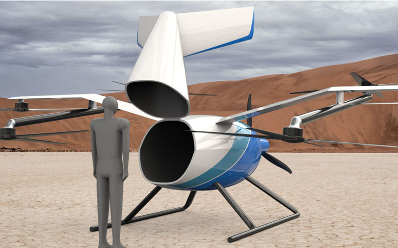 atlis un dron hibrido concebido para el transporte de cargas pesadas y de largo alcance grafico 15134