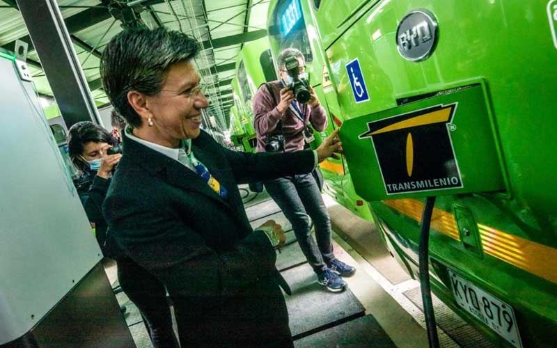 en bogota la china byd entrega 406 autobuses electricos grafico 14914