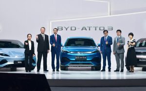BYD entra en el mercado japonés de los automóviles de pasajeros con tres modelos eléctricos