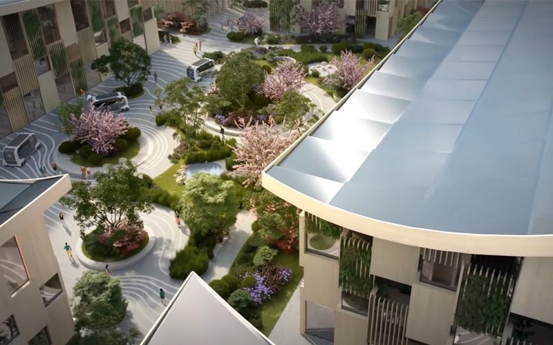 La 'ciudad del futuro' de Toyota: impulsada por hidrógeno y energía solar