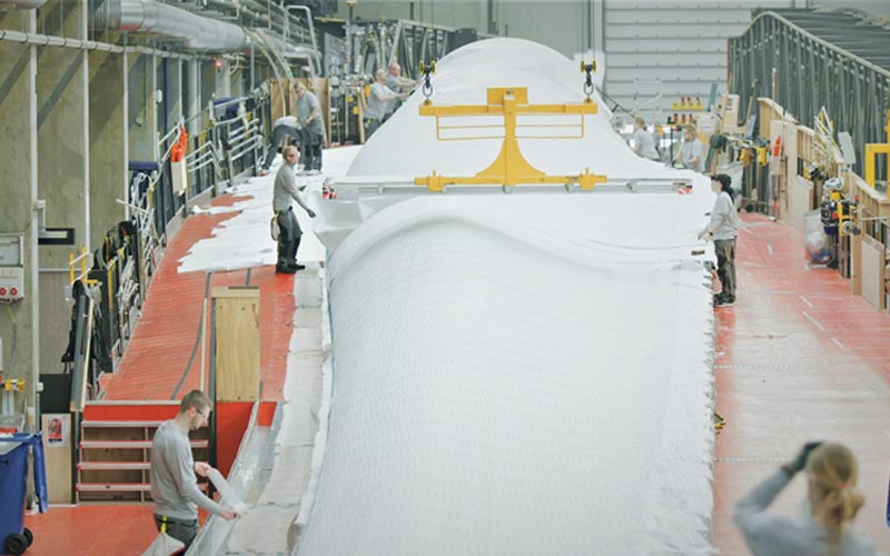 Se utilizarán palas reciclables en un parque eólico de 450 MW en Francia