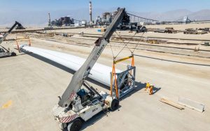 Llegan a Chile las primeras palas del proyecto eólico Horizonte de Colbún