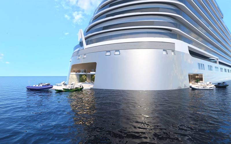 MV Narrative, el primer crucero residencial impulsado por GNL