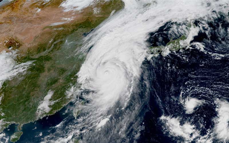 El sector energético de Corea del Sur se prepara para el súper tifón Hinnamnor