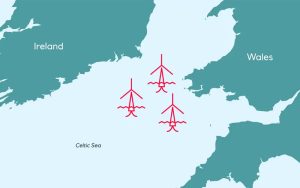 La petrolera Equinor busca en el Mar Céltico nuevas oportunidades de energía eólica marina flotante