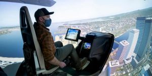 El primer taxi aéreo eléctrico vuela alrededor de Nueva York