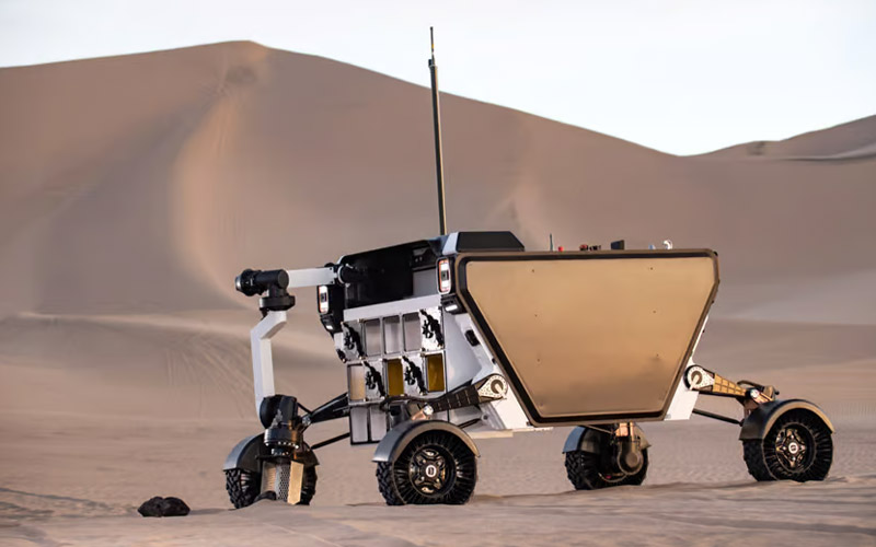 El innovador vehículo FLEX se une a la misión lunar de SpaceX