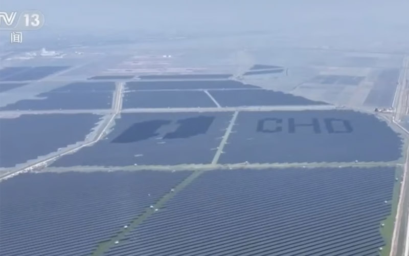 La tecnología de la sal y la luz hacen que una central solar china bata récords