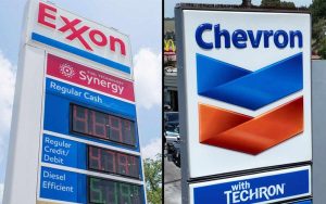 Exxon Mobil y Chevron registran otra caída de beneficios en el cuarto trimestre, pero aumentan la producción