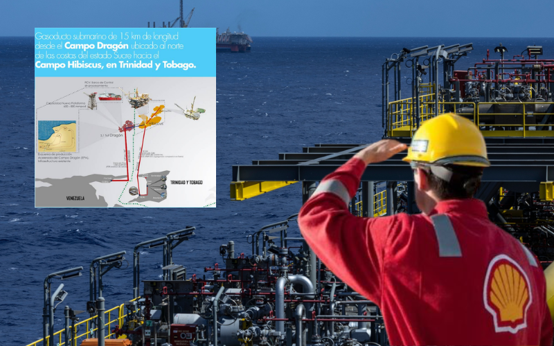 Shell quiere exportar gas venezolano a través de Trinidad, dice su CEO